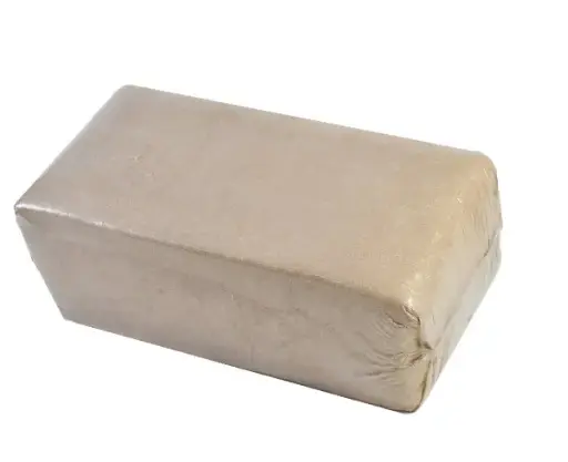 Gemalen tarwestro + kalk